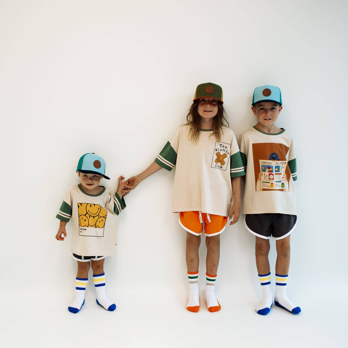 PANTONE | GREEN | OVERSIZED KIDS TEE