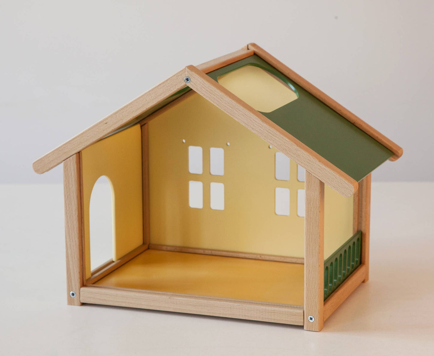 Small Wooden Dollhouse