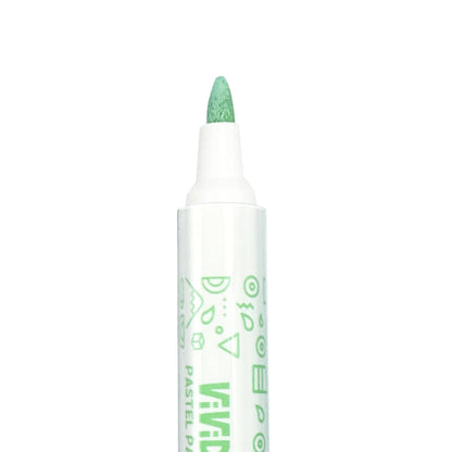 Vivid Pop!: Opaque Water-Based Paint Markers - Pastel