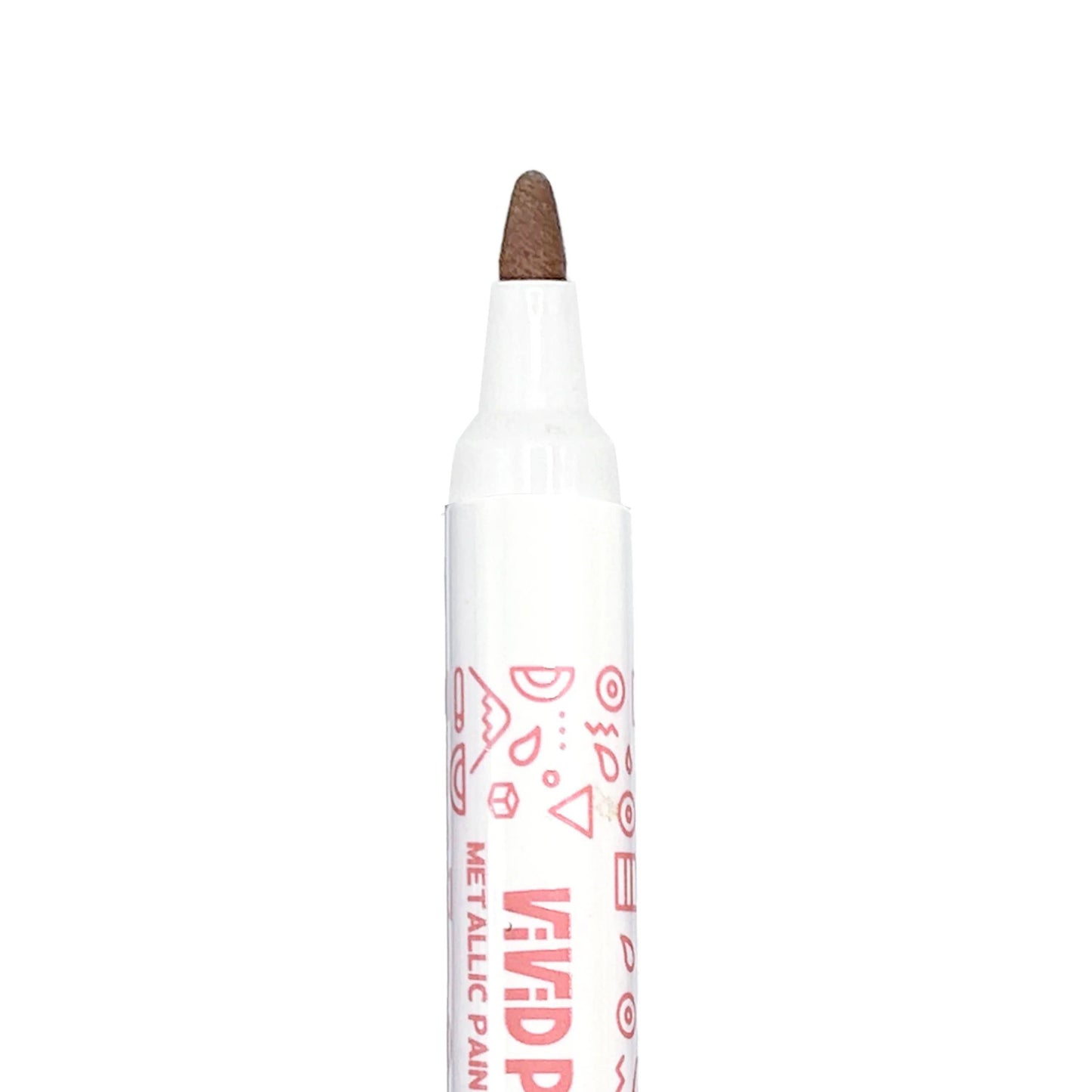 Vivid Pop!: Opaque Water-Based Paint Markers - Metallic