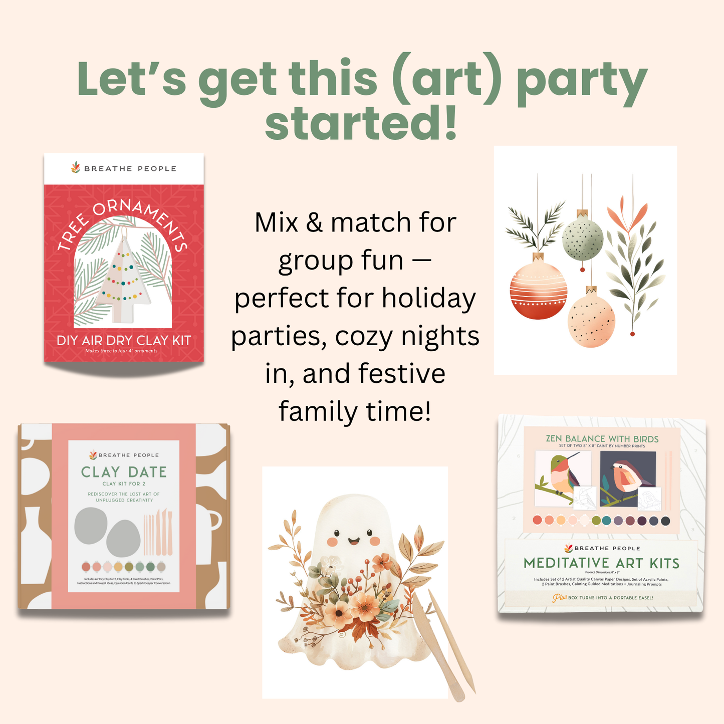 Limited Edition, All in One Watercolor Kit - Floral Pumpkin