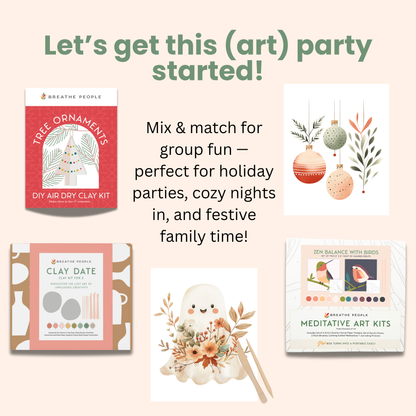 Limited Edition, All in One Watercolor Kit - Floral Pumpkin