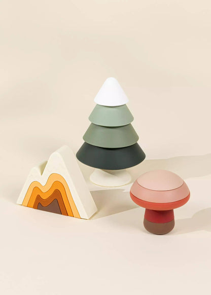 Silicone Stackable Forest Set (16 pcs)