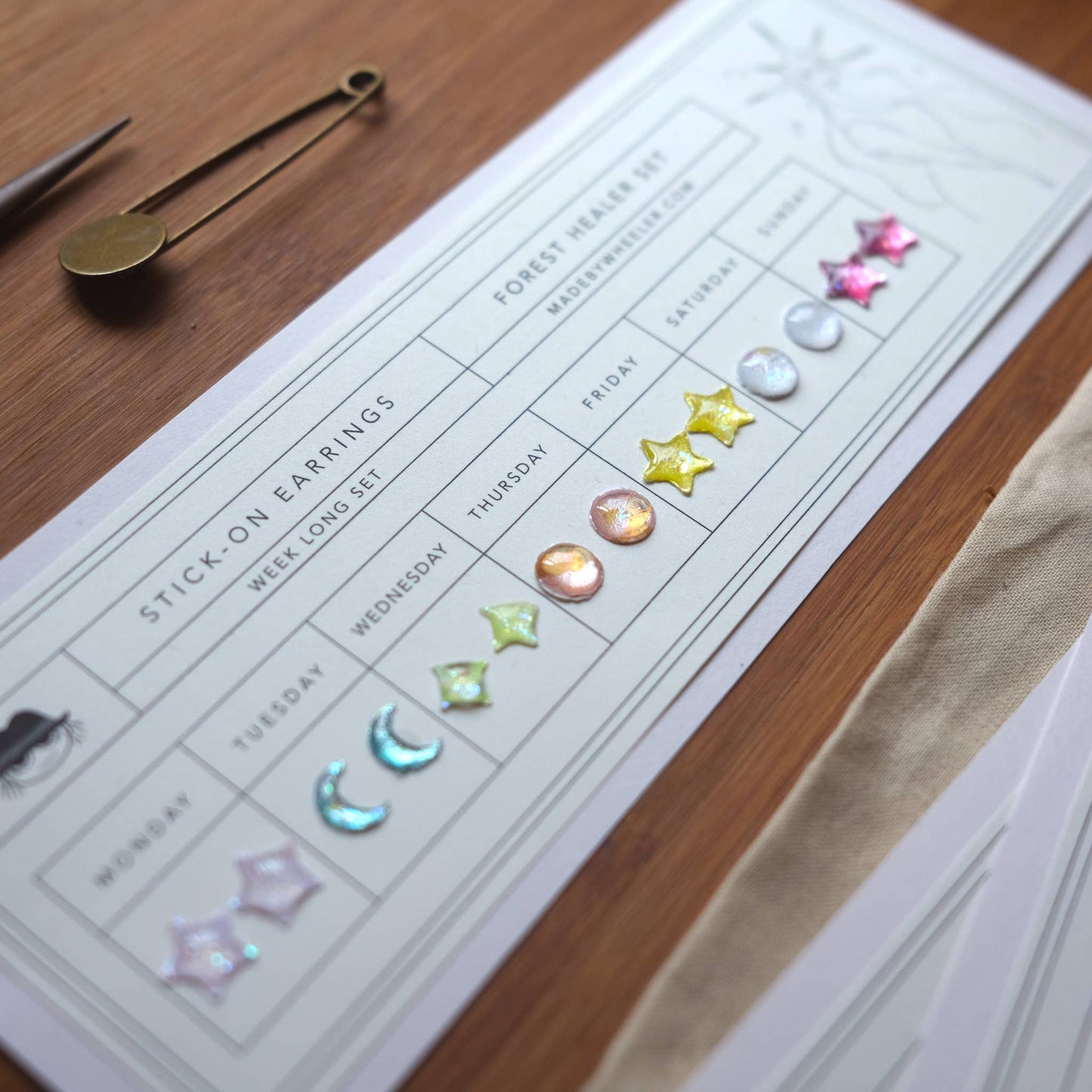 Mother of Dreams Stick-On Earring Set