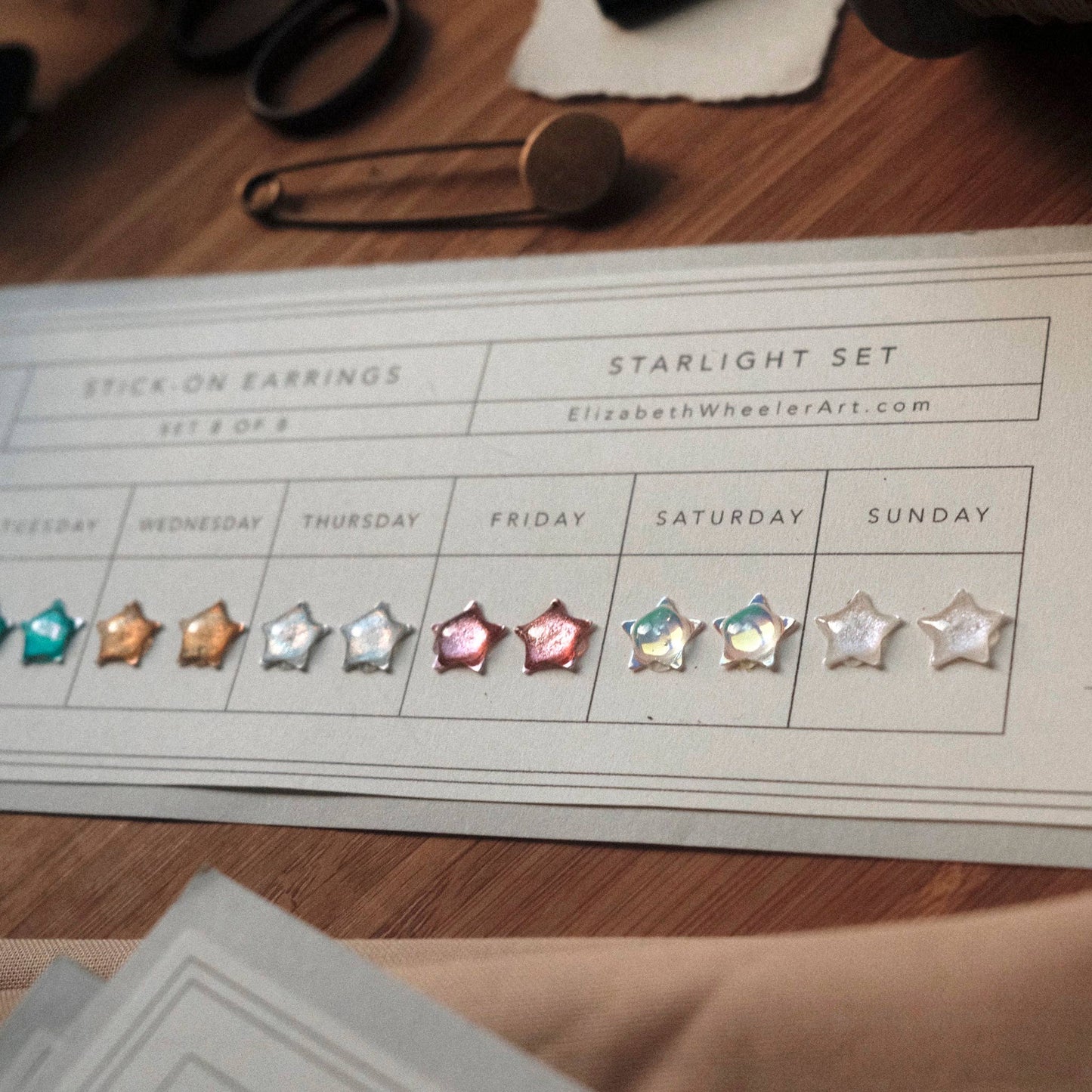 Starlight Stick-On Earring Set