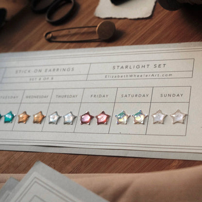 Starlight Stick-On Earring Set