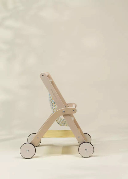 Wooden Dolls’ Stroller