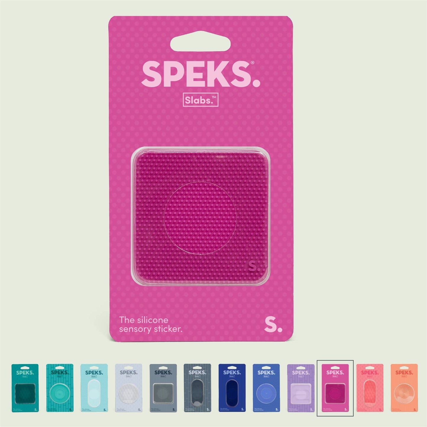 Slabs Silicone Sensory Sticker