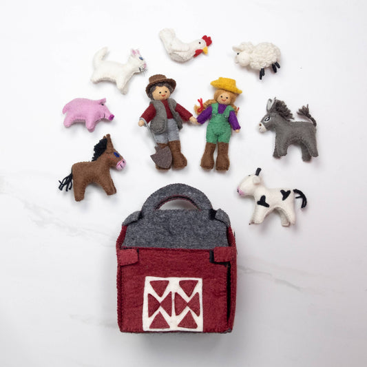 Felt Barn Farmhouse Set