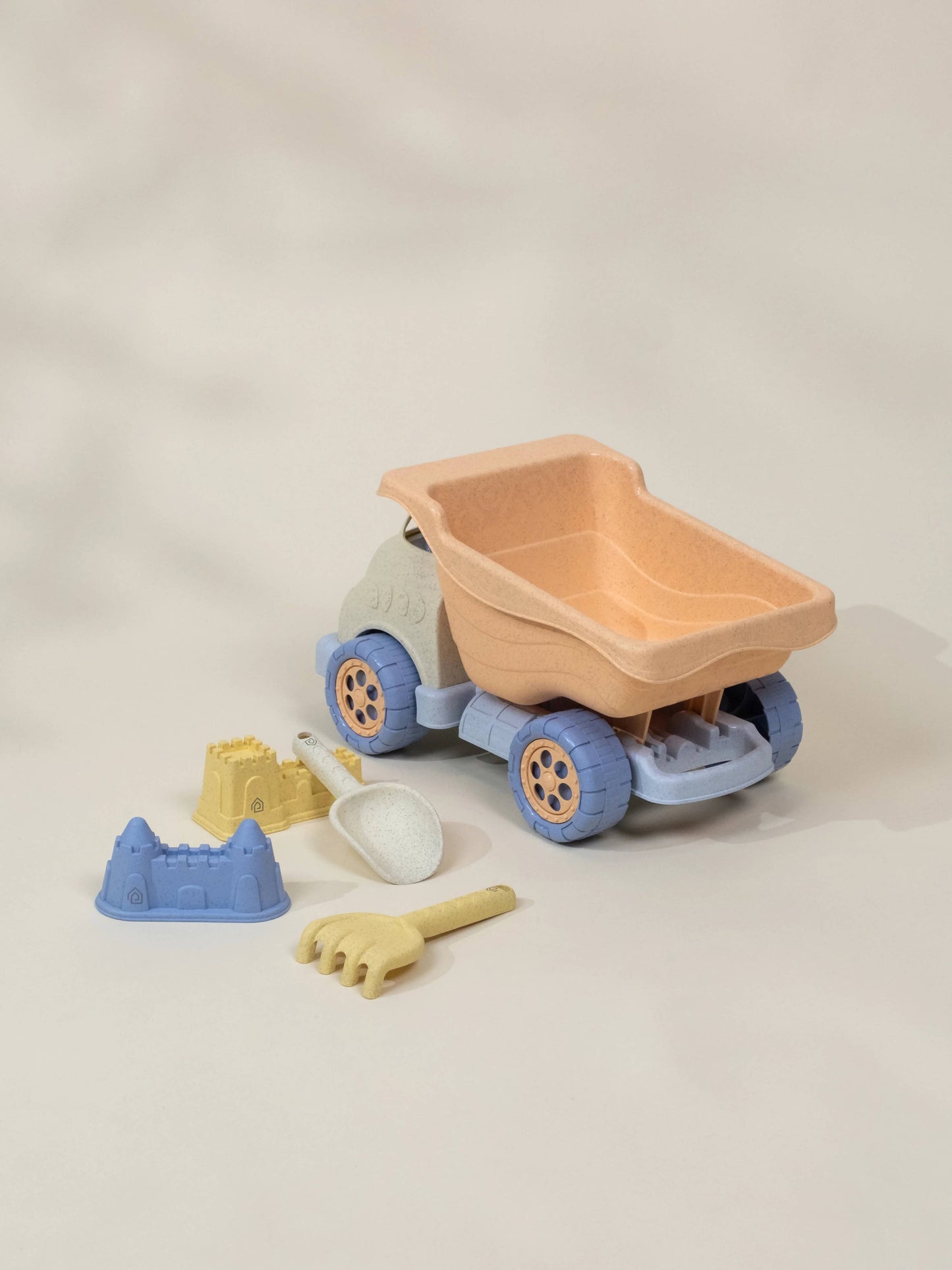 Wheat Straw Sand Toy Set Dump Truck & Accessories