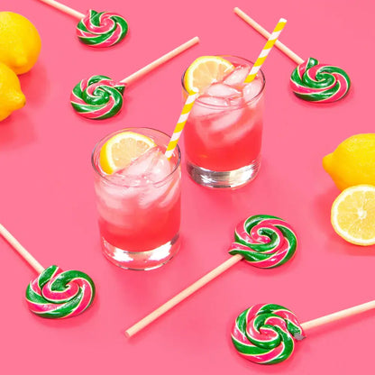 Handmade Lollipop - Pink Lemonade