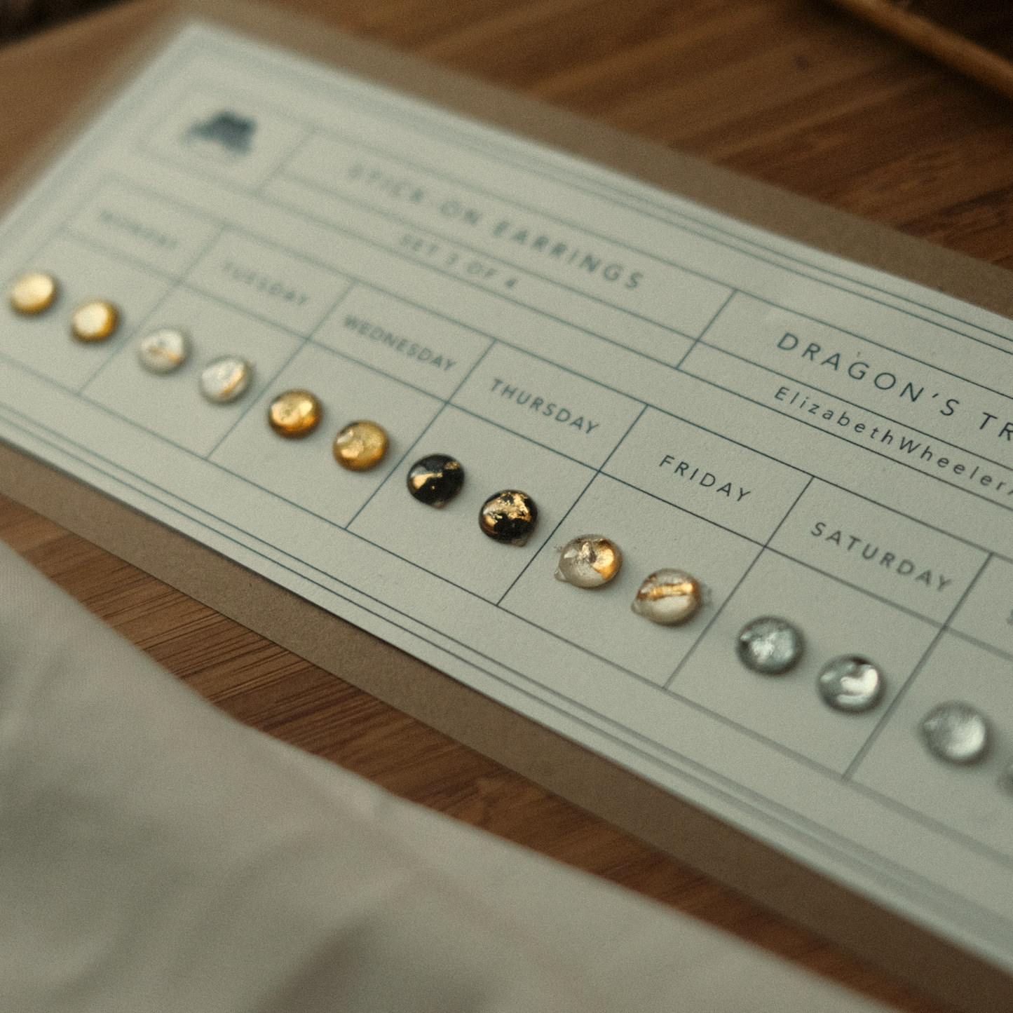 Dragon's Trove Stick-On Earring Set