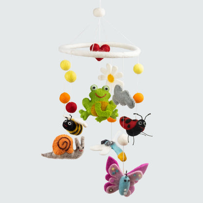 Baby Mobile - Spring Garden Friends