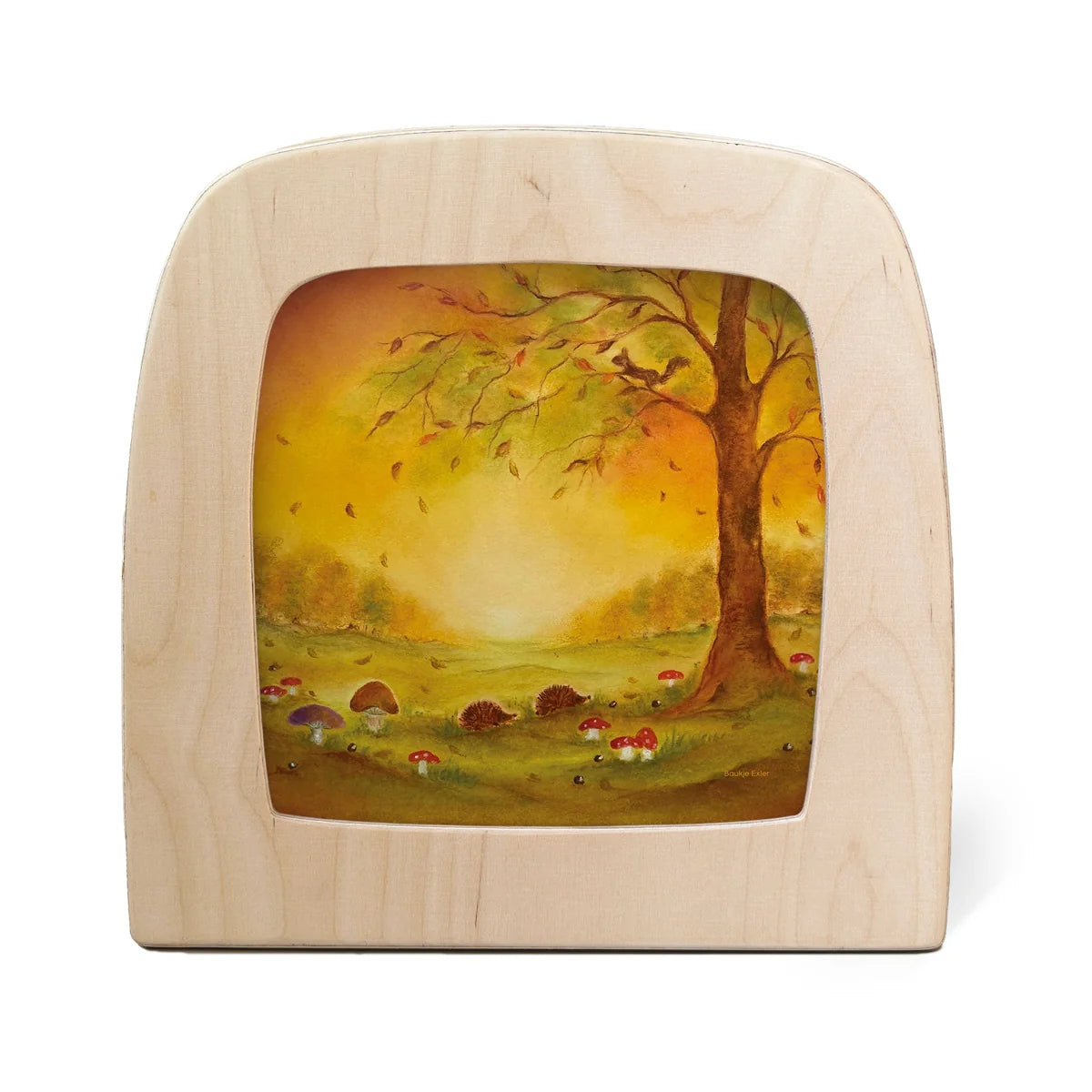 Baukje Exler silhouette - Autumn Leaves