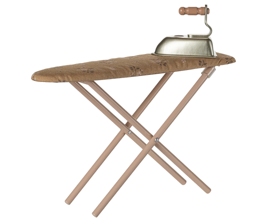 Iron and Ironing Board (Miniature) - Powder