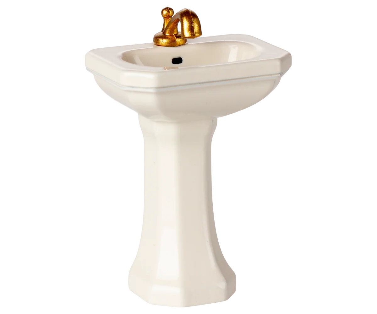 Bathroom Sink (Mouse) - Off White