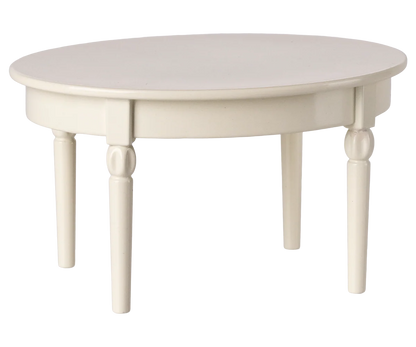 Vintage Dining Table (Mouse) - Off White