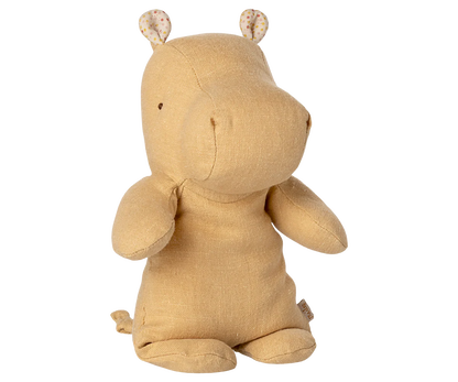 Safari Friends, Hippo (Small) - Cream Yellow