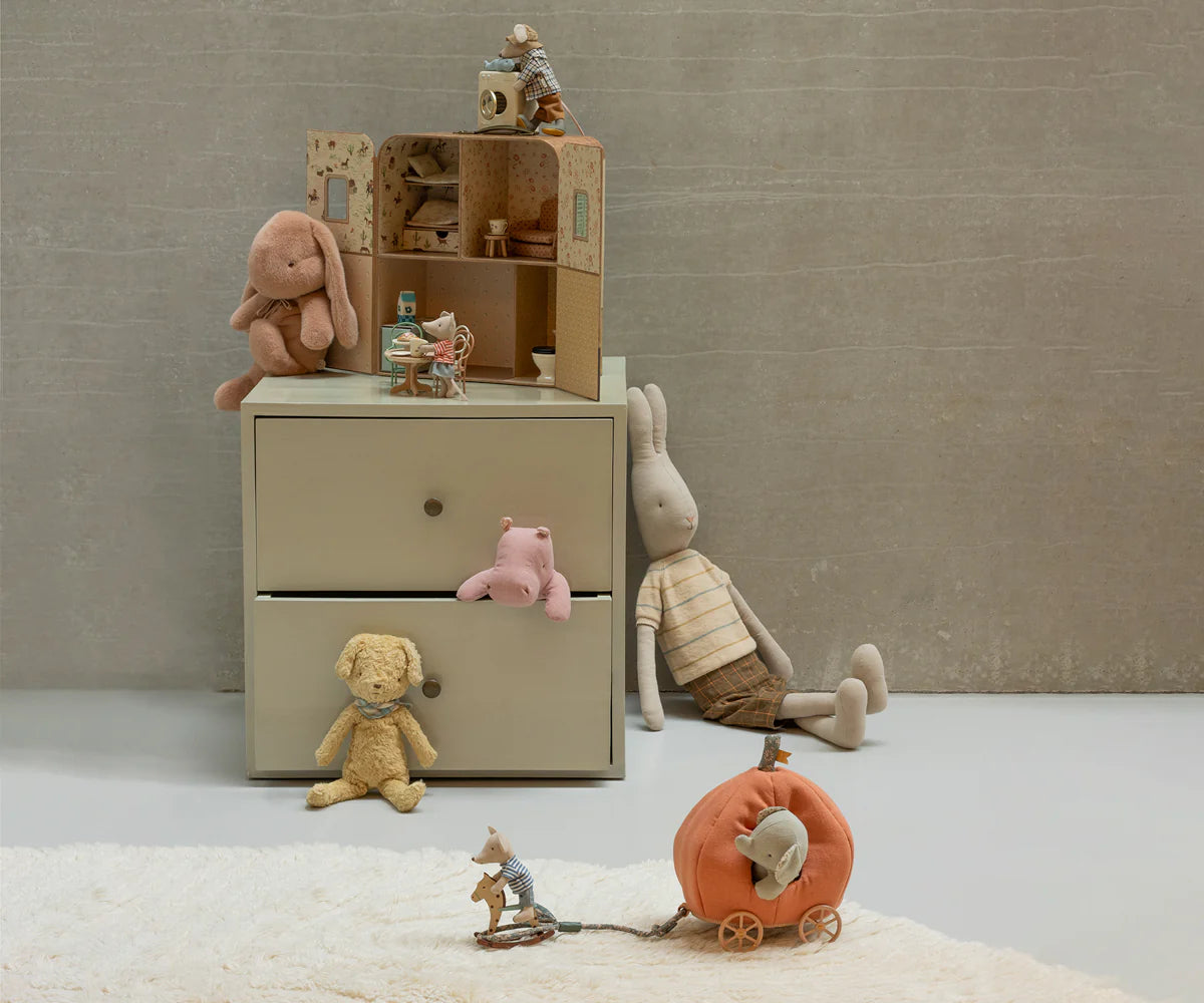 Safari friends, Elephant (Mini) - Iron grey
