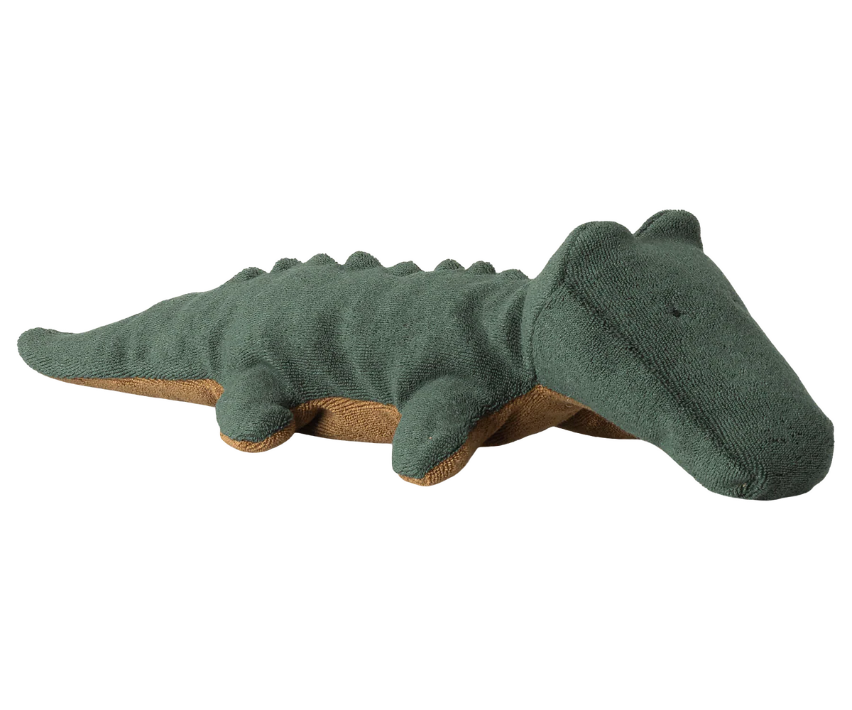 Safari Friends, Crocodile (Small) - Forest Green