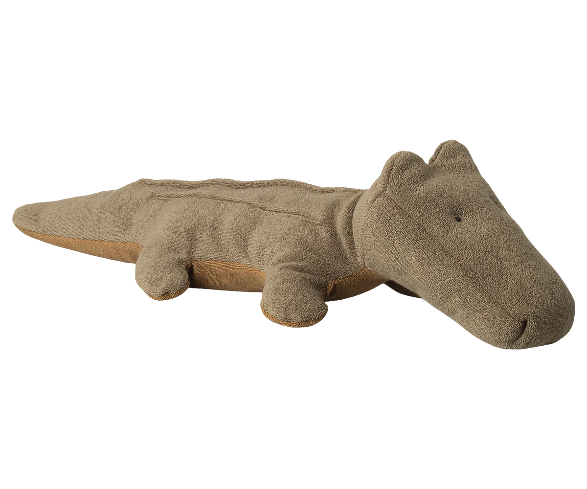 Safari Friends, Crocodile (Medium) - Olive Green