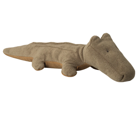 Safari Friends, Crocodile (Medium) - Olive Green