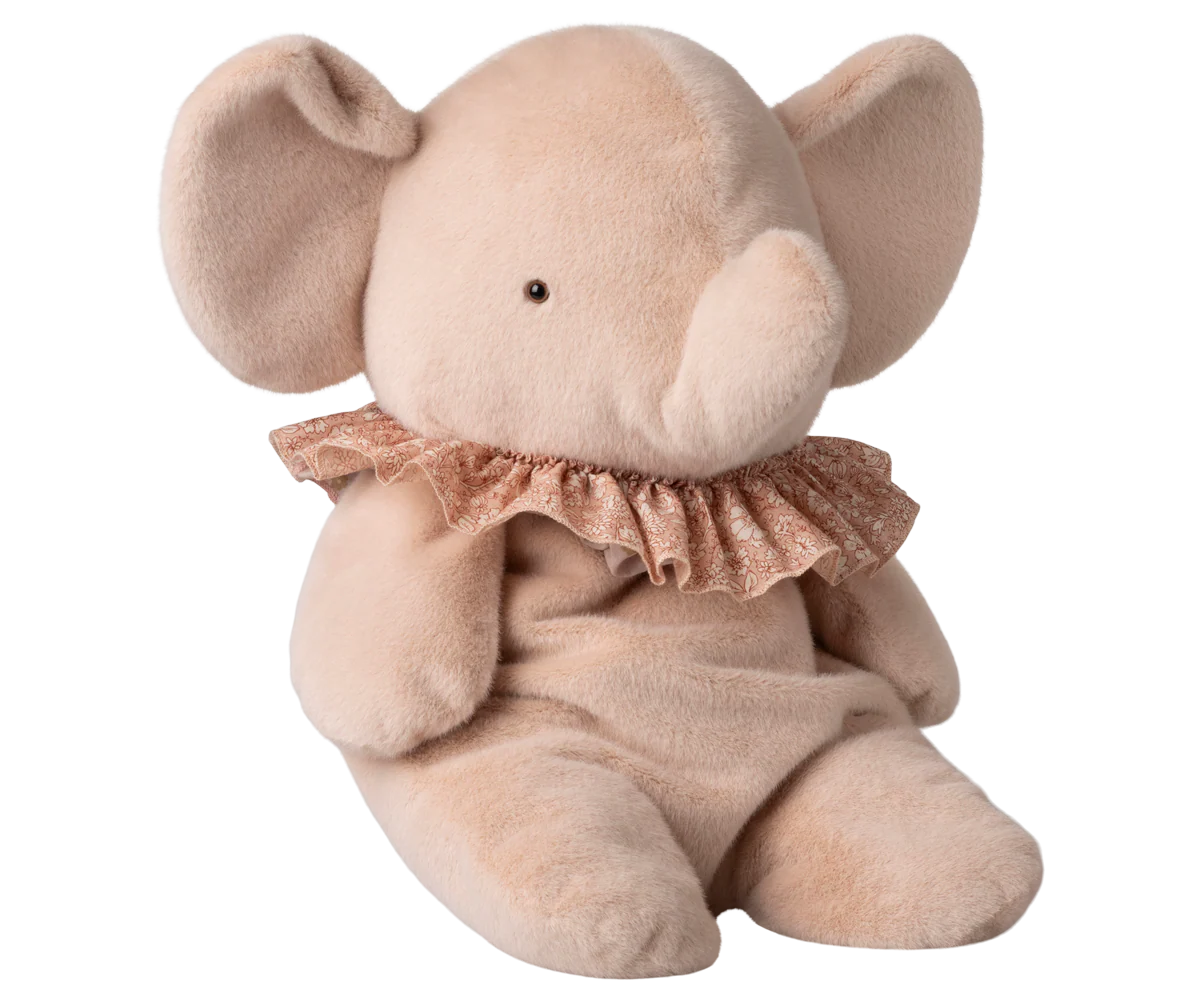 Elephant Plush (Big) - Powder