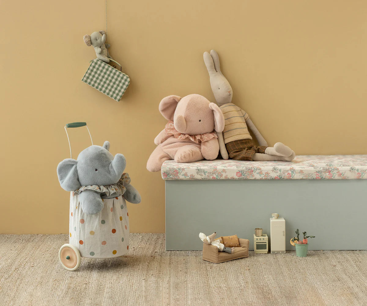 Elephant Plush (Big) - Powder