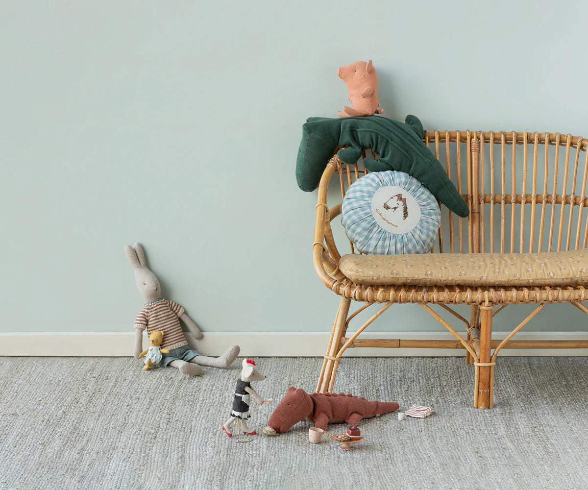 Safari Friends, Crocodile (Small) - Vintage Rose