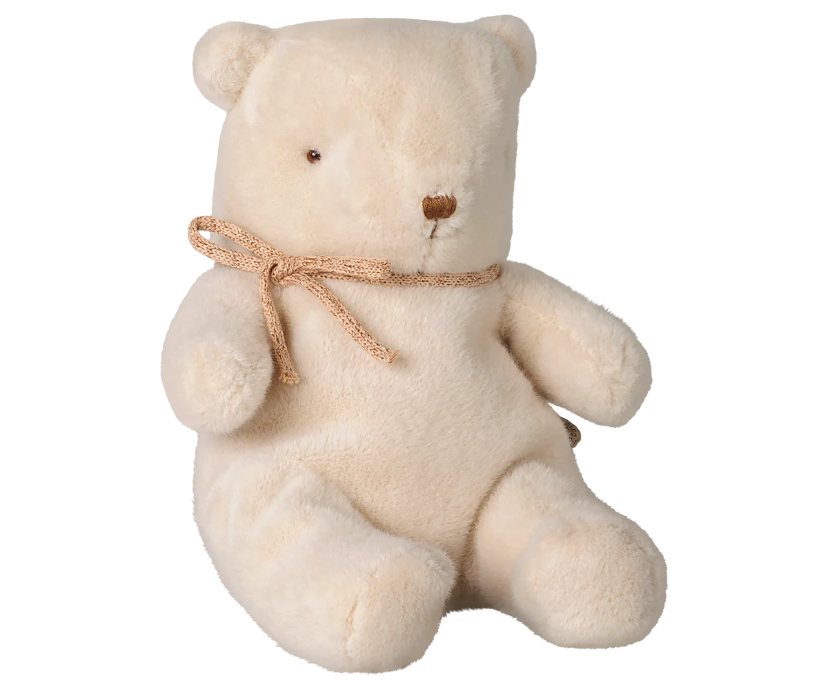 Teddy Bear Plush (Small) - Off White