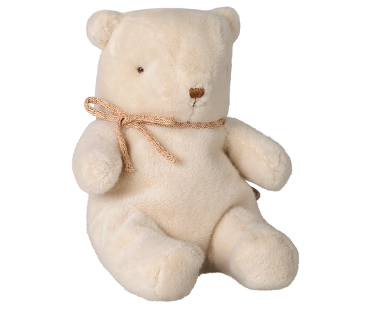 Teddy Bear Plush (Small) - Off White