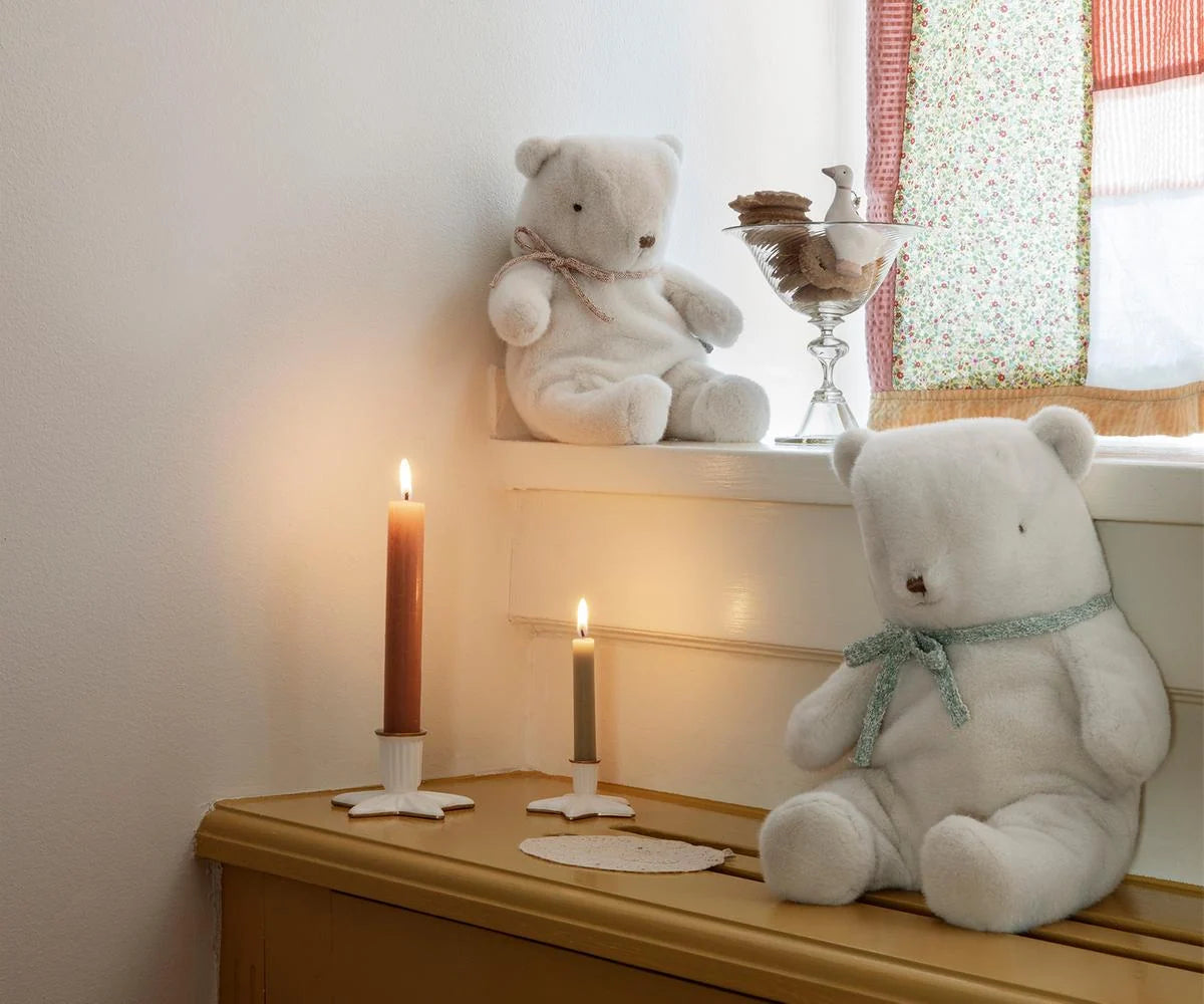 Teddy Bear Plush (Small) - Off White