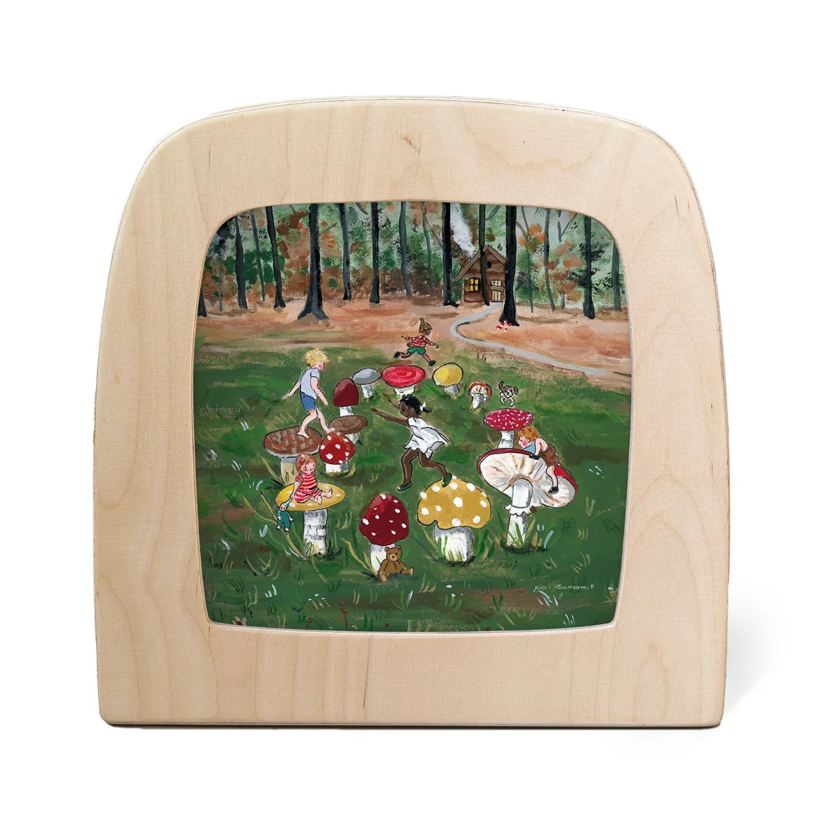 Gwen's Illustrations silhouette - Toadstool Dance