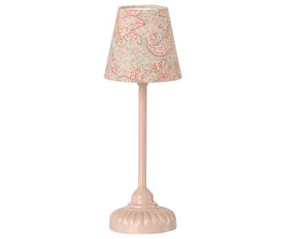 Vintage Floor Lamp (Mouse) - Powder & Floral