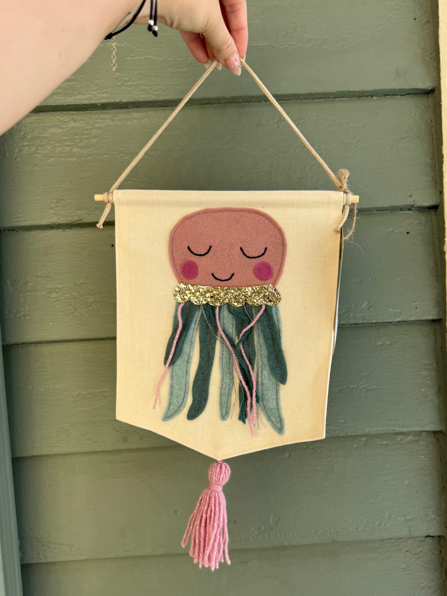 Roo and Rose Wall Hanging