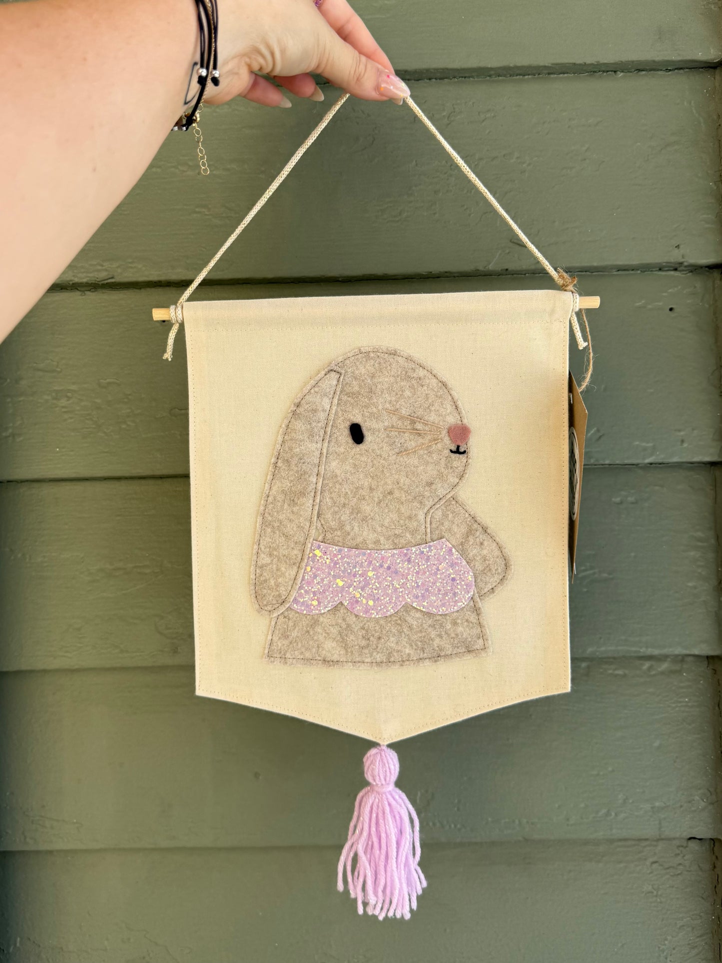 Roo and Rose Wall Hanging