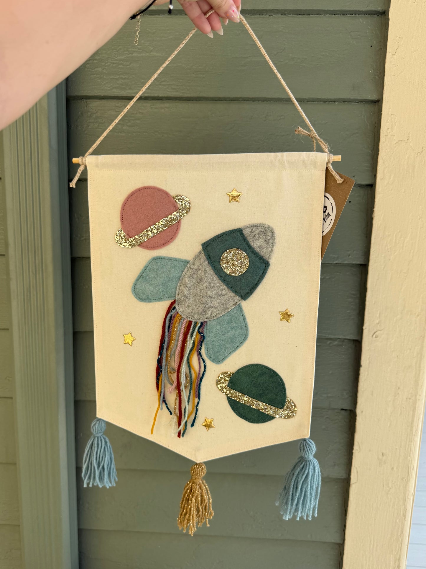Roo and Rose Wall Hanging