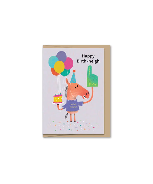 Mini Birth-neigh Greeting Card