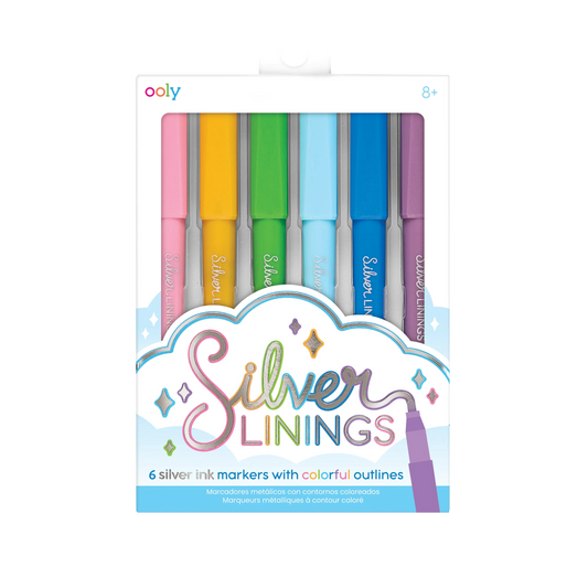 Silver Linings Outline Markers