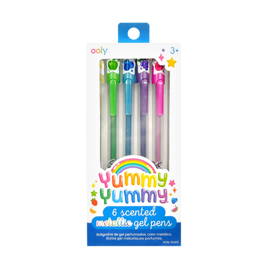 Yummy Yummy Scented Gel Pens - Metallic (Set of 6)