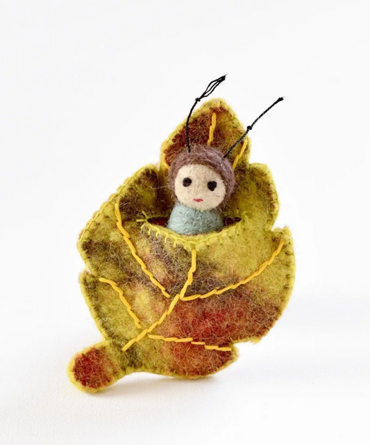 FELT BIRCH LEAF BABY