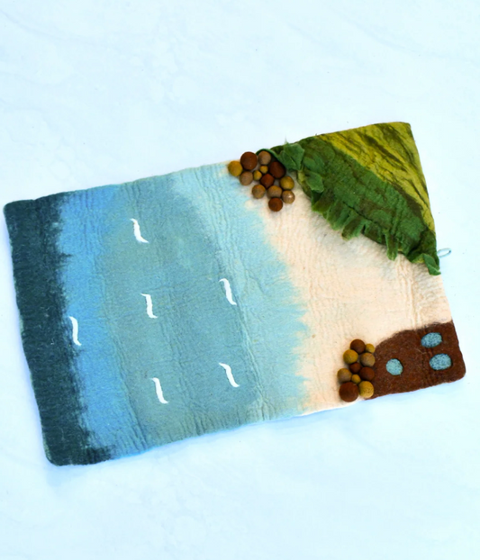 LARGE SEA AND ROCKPOOL PLAY MAT PLAYSCAPE