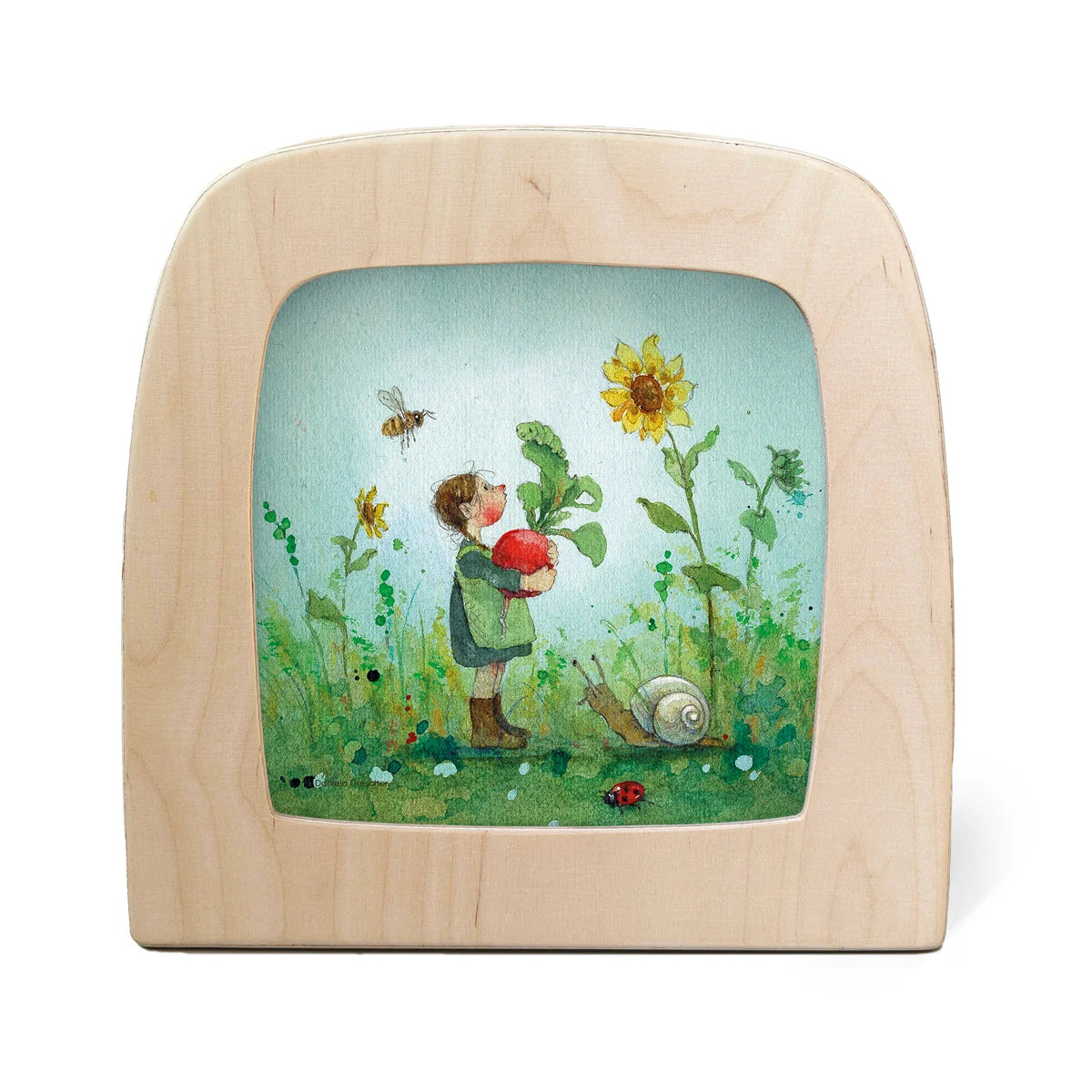 Daniella Dreschler silhouette - Mili Out to Play - Snail