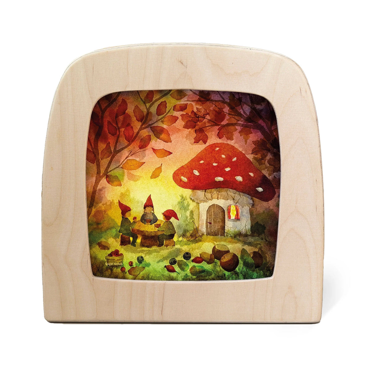 Vogel Geluk silhouette - Gnome Picnic