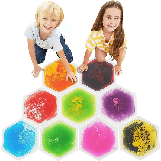 Hexagon Floor Liquid Tiles