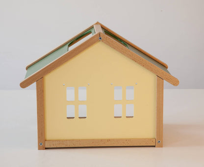 Small Wooden Dollhouse
