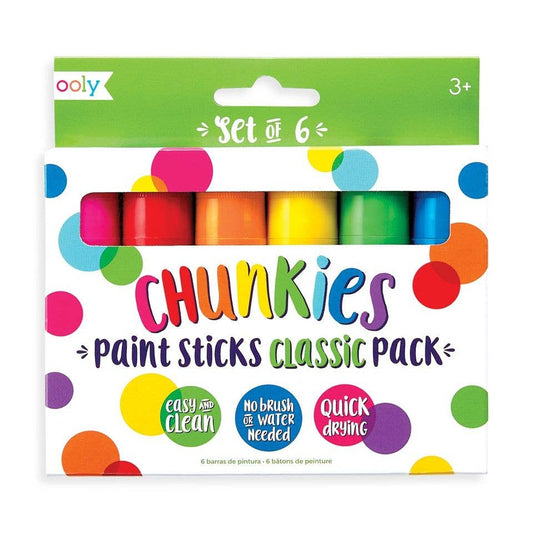 Chunkies Paint Sticks - Classic  6 pack