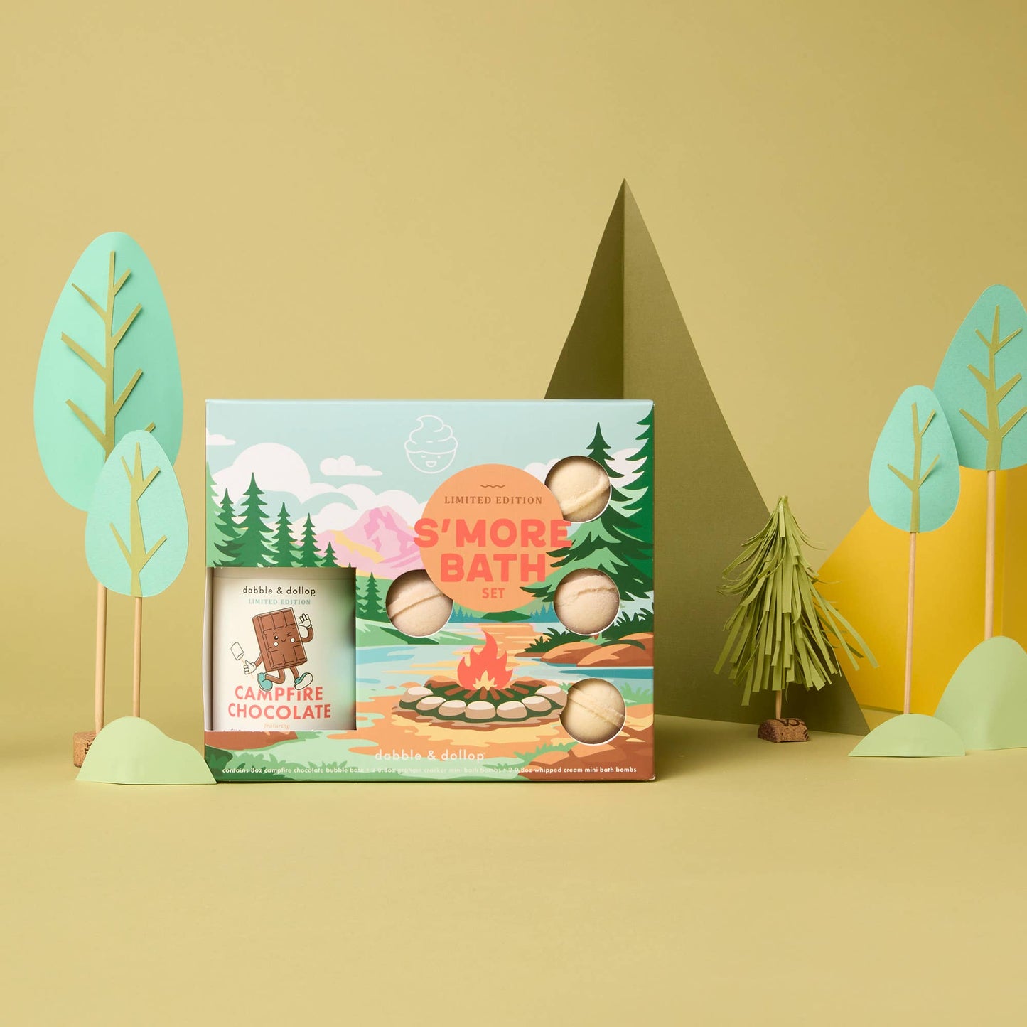 S'Mores Bath Set - Limited Edition 5-Piece Gift Set