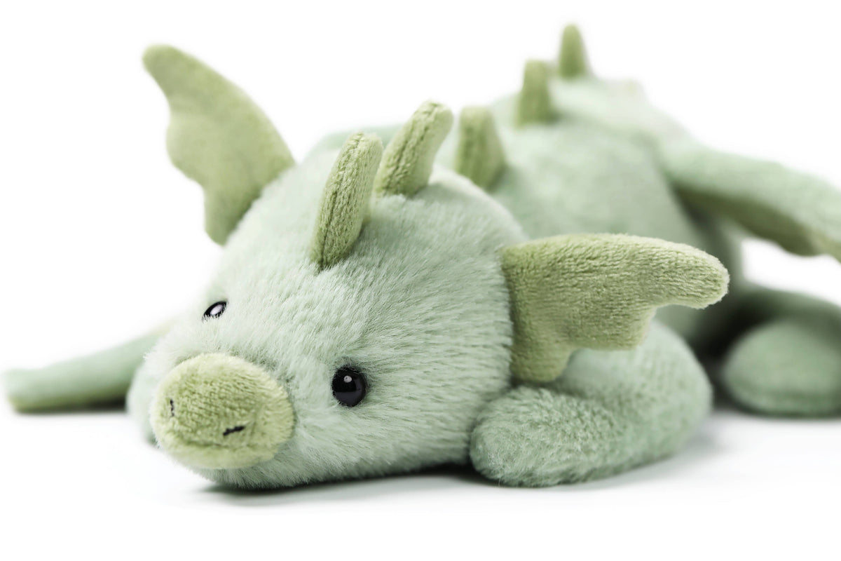 McHugs Naydra Sage Dragon Weighted Plush Animal 16"