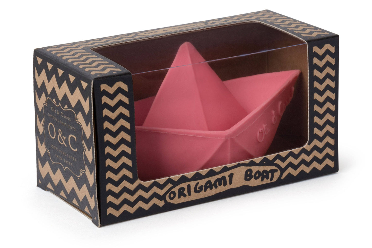 Origami Boat Pink